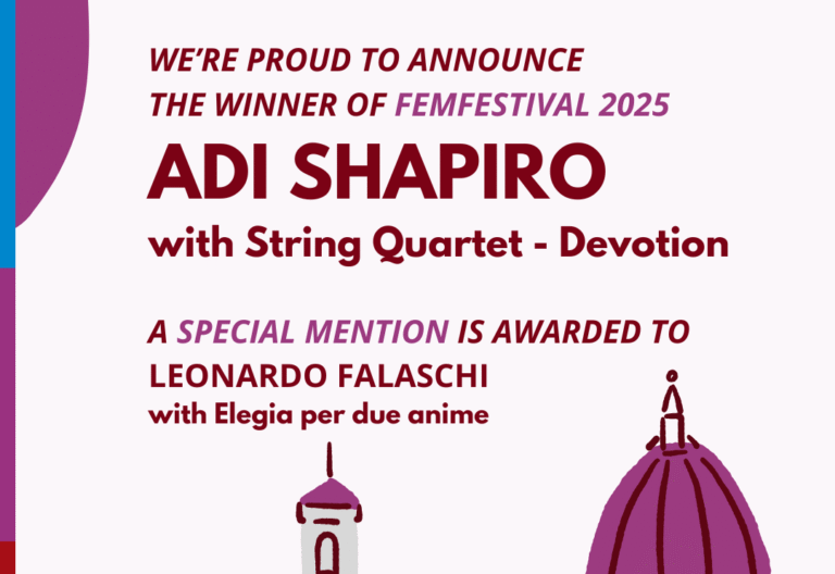 Adi Shapiro is the Winner of the Fourth Edition of the Femfestival 2025